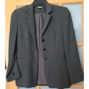 Epic NY” Striped Suit Jacket